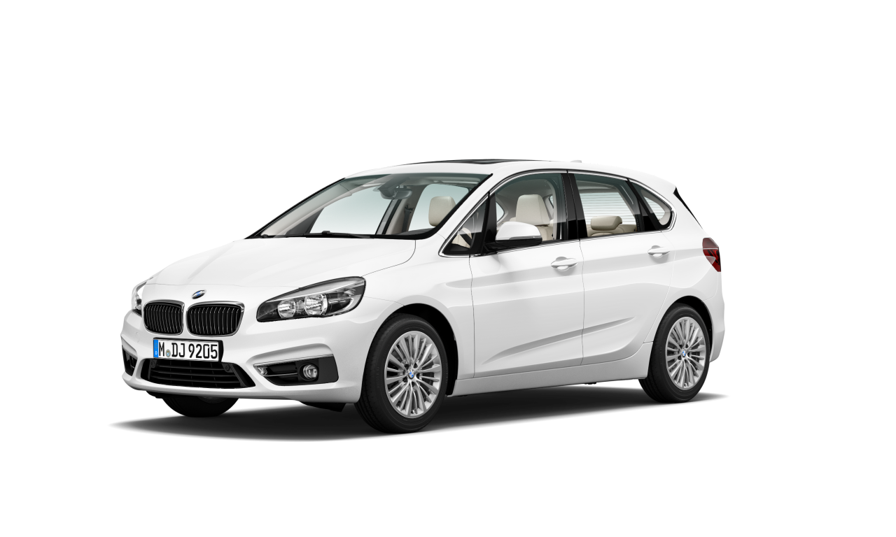 Exterior of 2014 BMW 218d (F45), VIN WBA2C110X0V335089