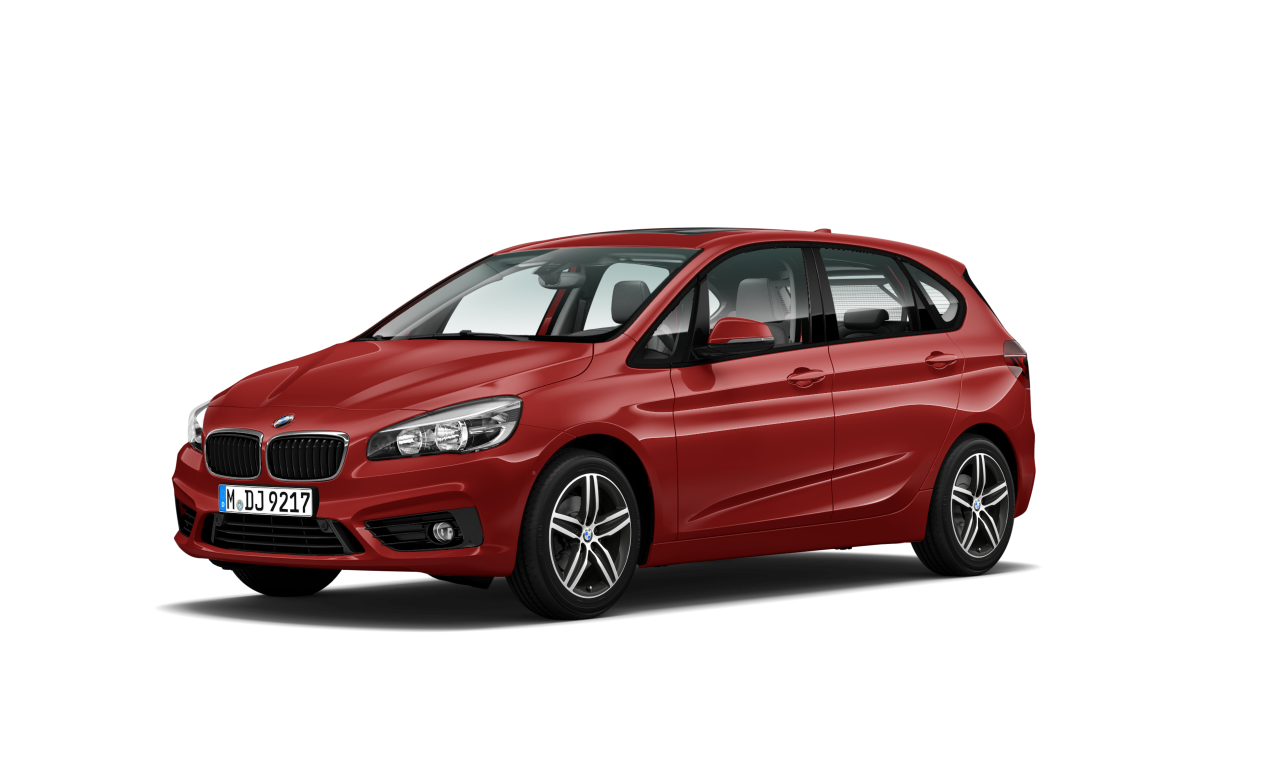 Exterior of 2000 BMW 218d (F45), VIN WBA2C12010V374748