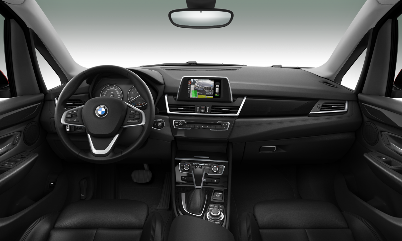 Interior of 2000 BMW 218d (F45), VIN WBA2C12010V374748