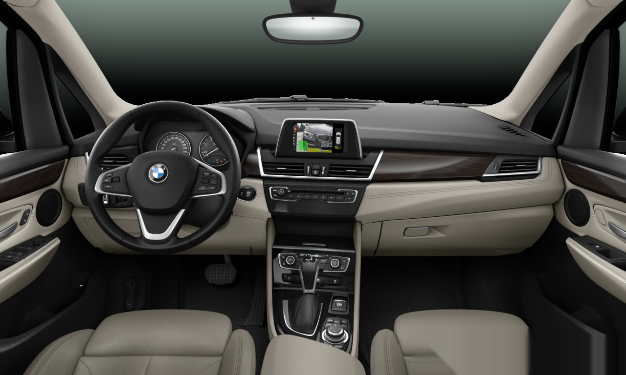 Interior of 2000 BMW 218d (F45), VIN WBA2C12030VZ91245