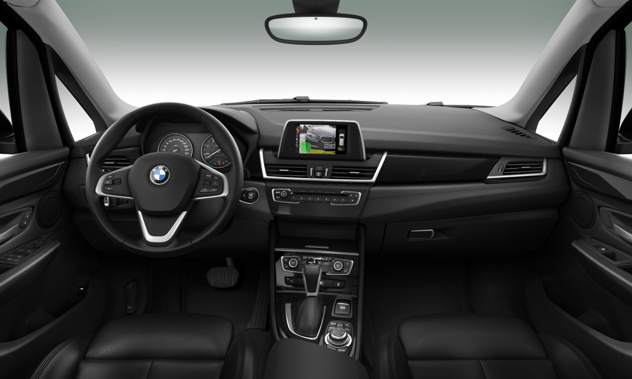 Interior of 2014 BMW 218d (F45), VIN WBA2C120X0VZ91176