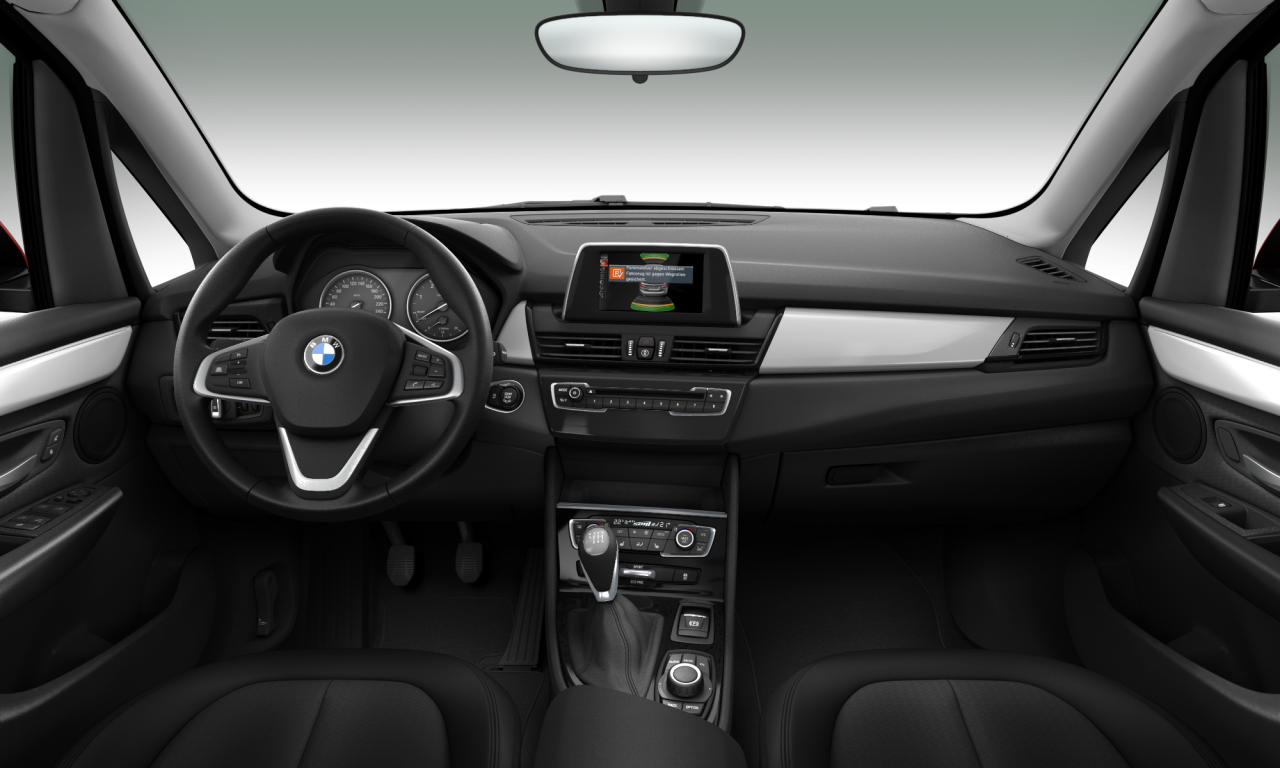 Interior of BMW 218d (F46), VIN WBA2E510005F35922