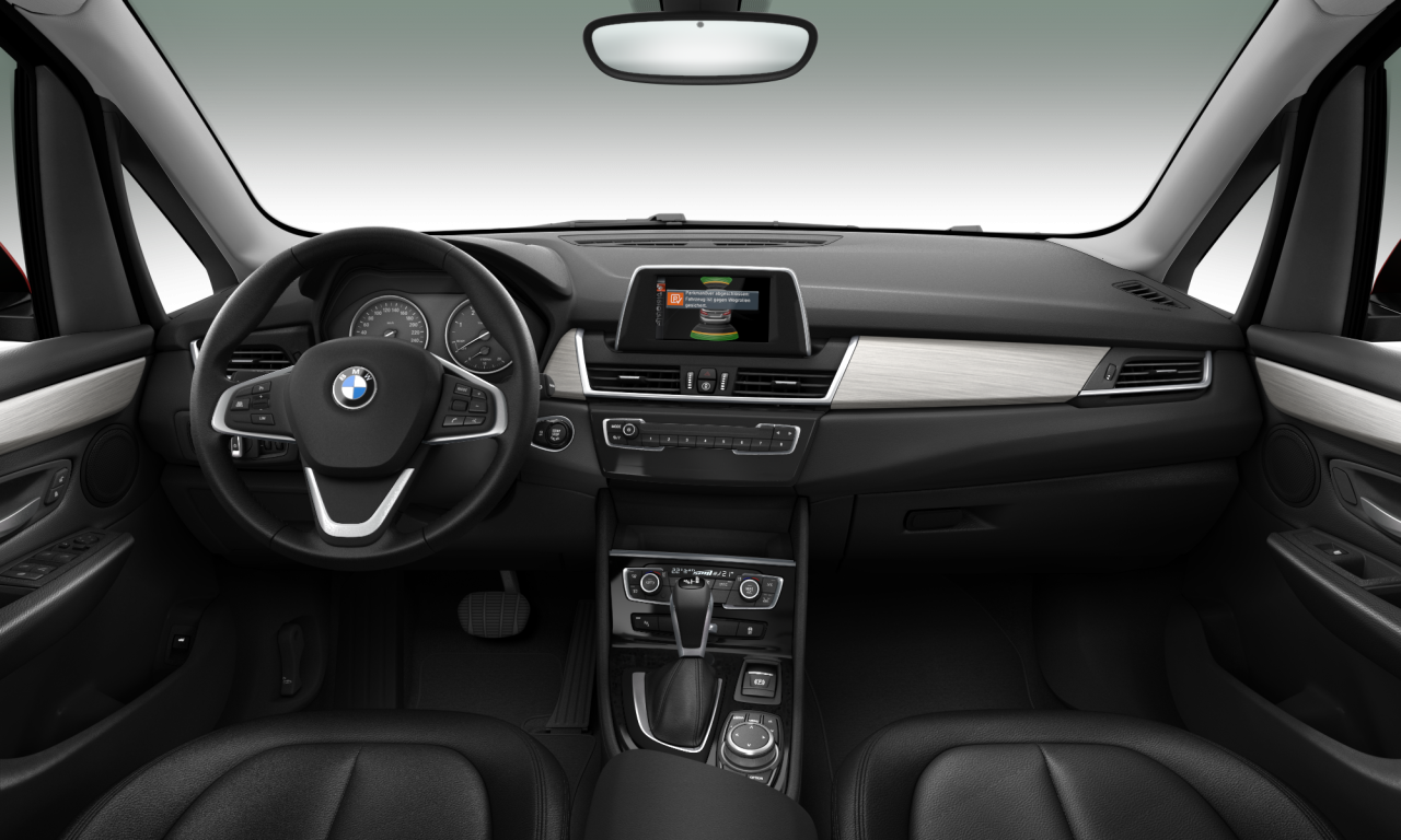 Interior of 2017 BMW 218d (F46), VIN WBA2E510605G53716
