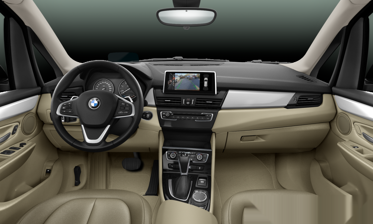 Interior of 2017 BMW 218d (F46), VIN WBA2E510805G54267