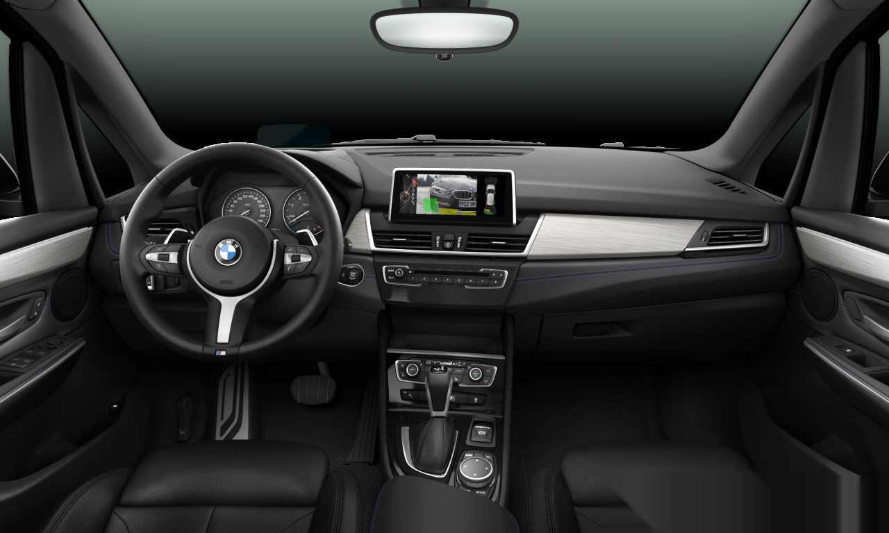 Interior of 2015 BMW 218d (F46), VIN WBA2E52090P794196