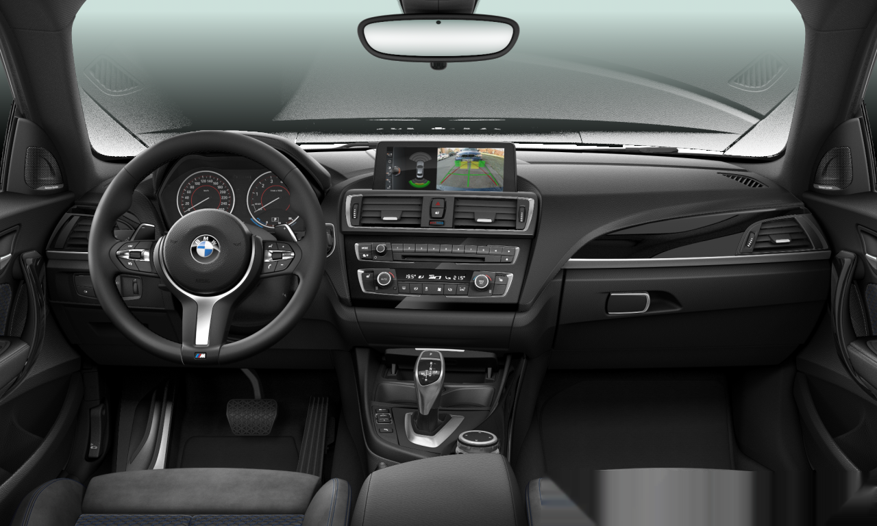 Interior of 2016 BMW M240i (F22), VIN WBA2G11030V637005