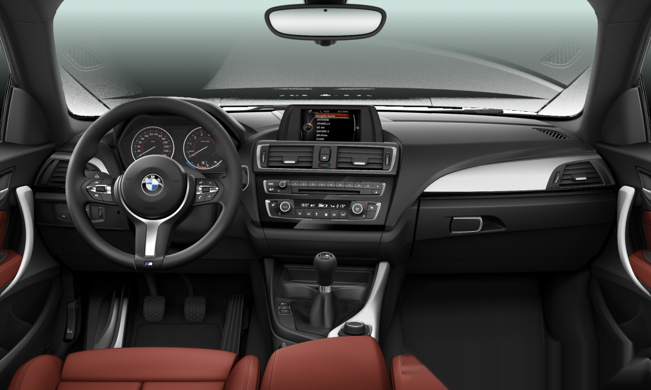 Interior of BMW M240i (F22), VIN WBA2G1C35HV665455