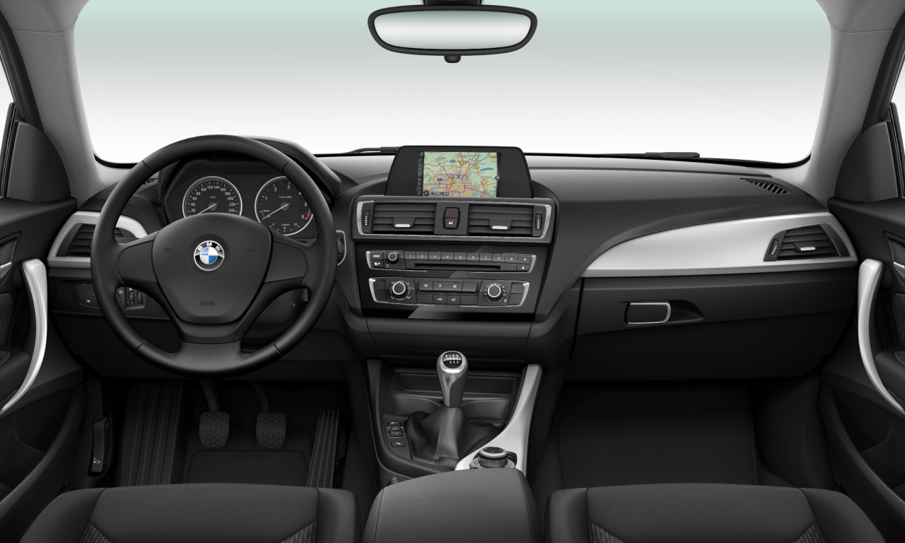 Interior of BMW 218d (F22), VIN WBA2G51020V330108
