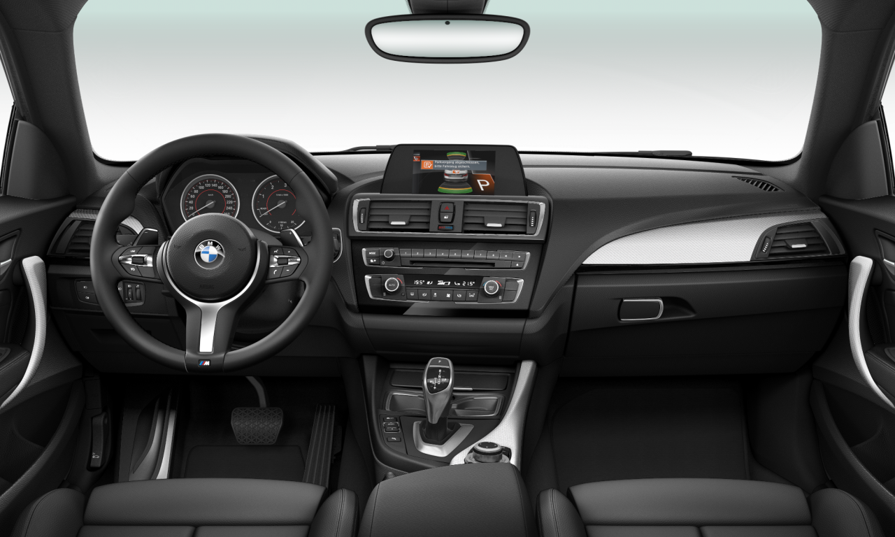 Interior of 2020 BMW 220d (F22), VIN WBA2G72020V653018