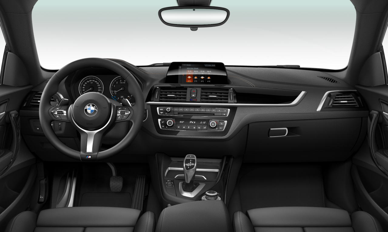 Interior of BMW M240i (F22 (MUE)), VIN WBA2J52040VB10889