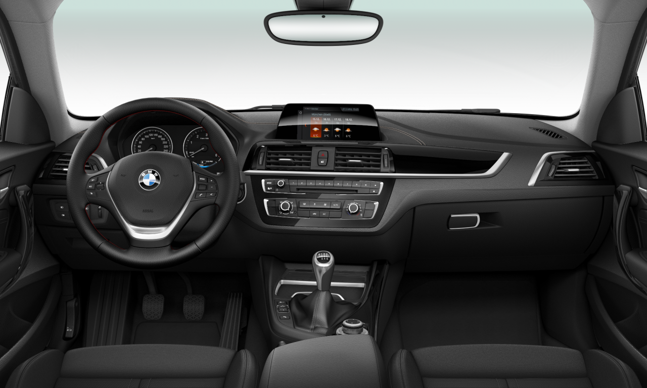 Interior of BMW 218d (F22 (MUE)), VIN WBA2J910X0VC08169