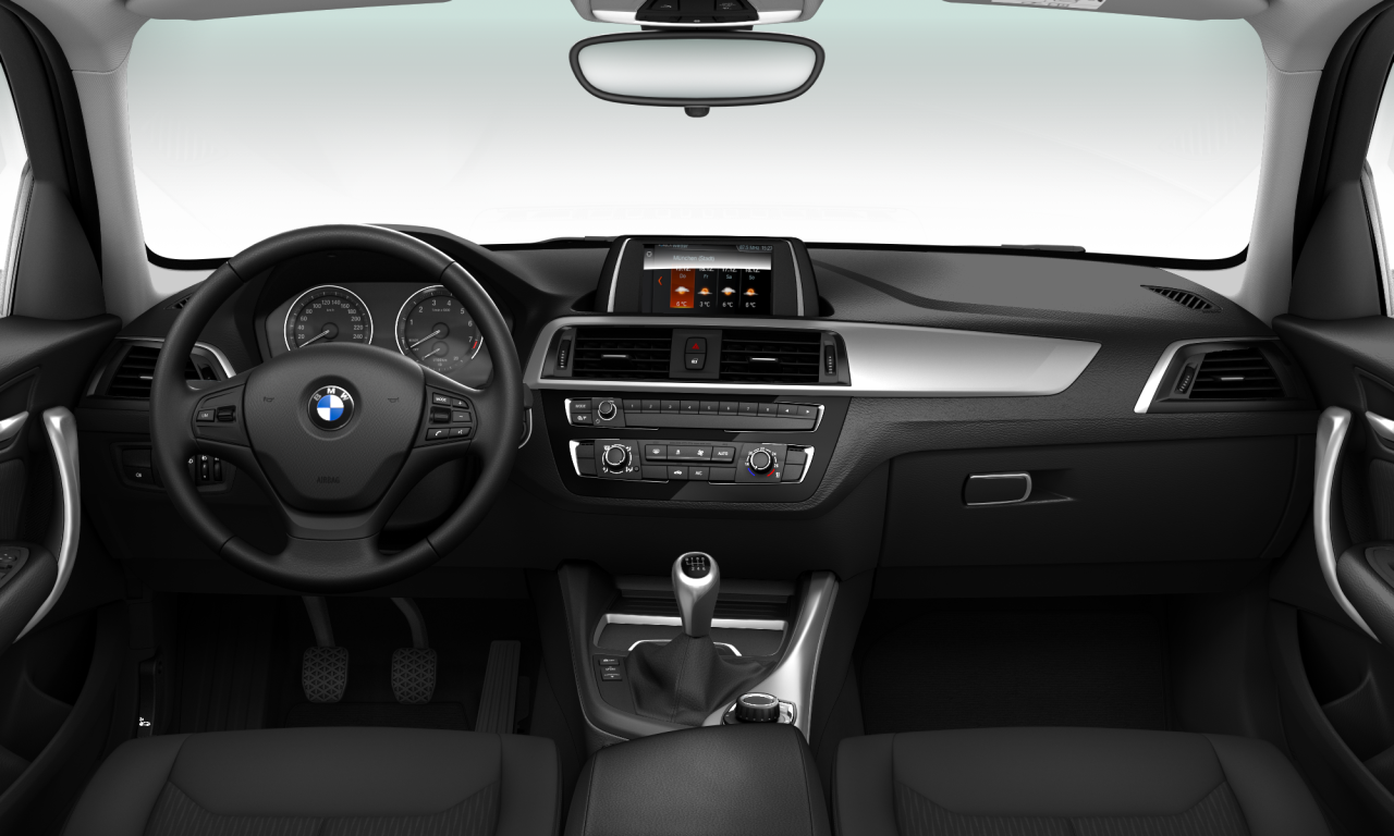 Interior of 2018 BMW 116i (F20 (MUE)), VIN WBA2R110407A87928