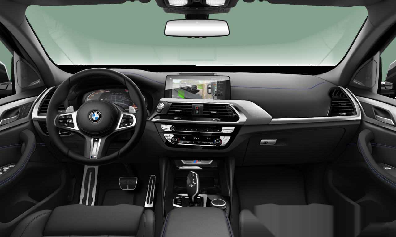 Interior of BMW X4 M40i (G02), VIN WBA2V510909F25804