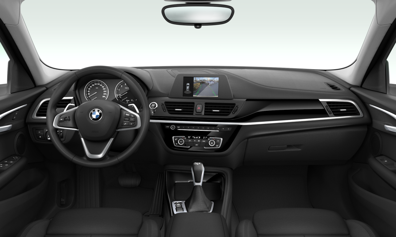 Interior of 2018 BMW 120i (F52), VIN WBA2W3100KMJ54868
