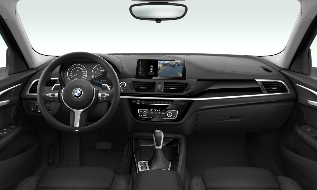 Interior of BMW 120i (F52), VIN WBA2W3109LMR70091