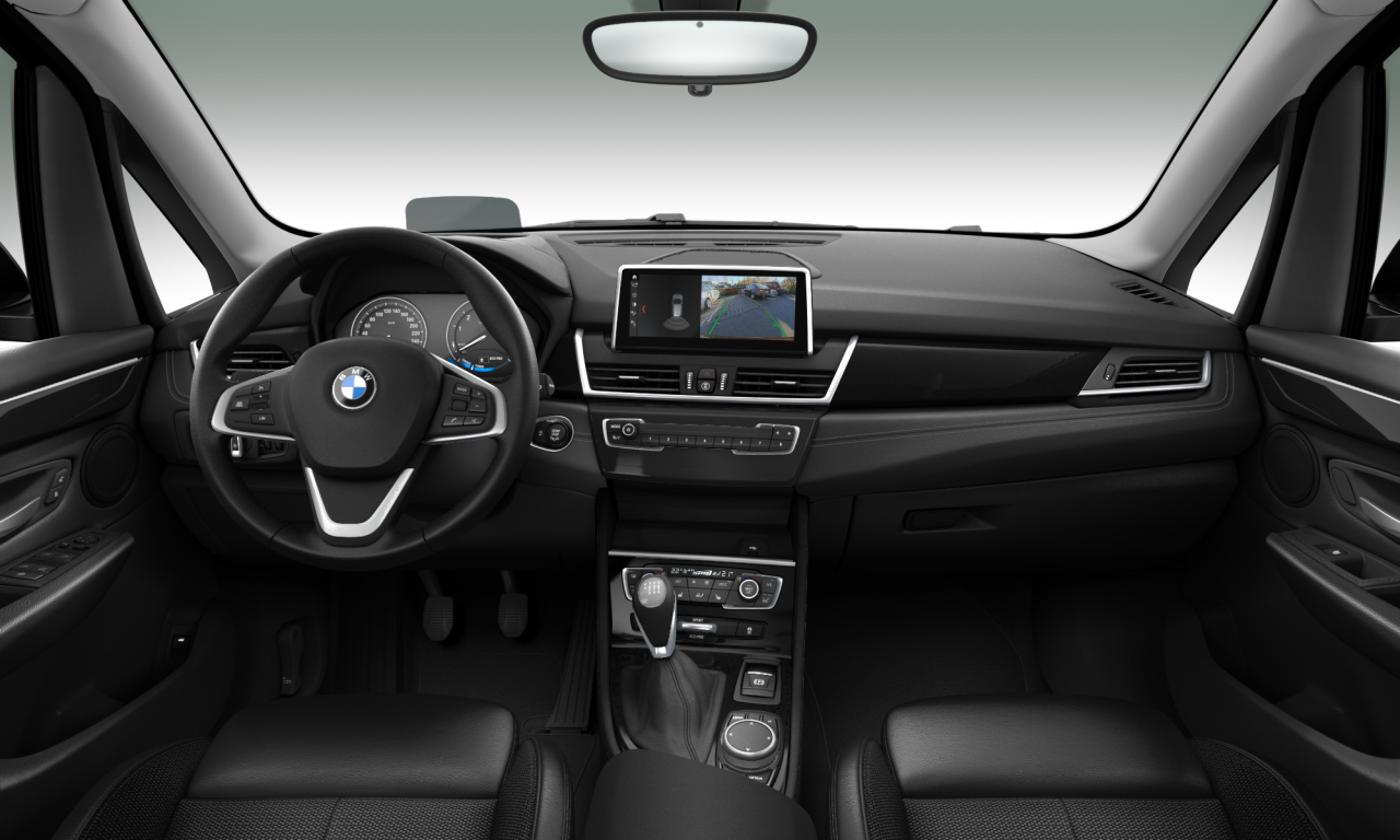 Interior of BMW 216i (F45 (MUE)), VIN WBA2X91030VC89949