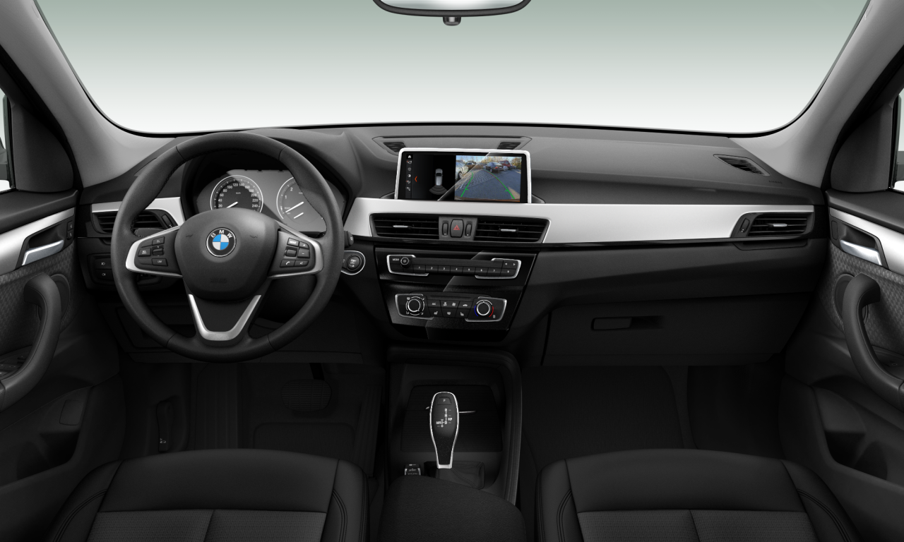 Interior of BMW X1 sDrive18i (F48 (MUE)), VIN WBA31AA0503M90624