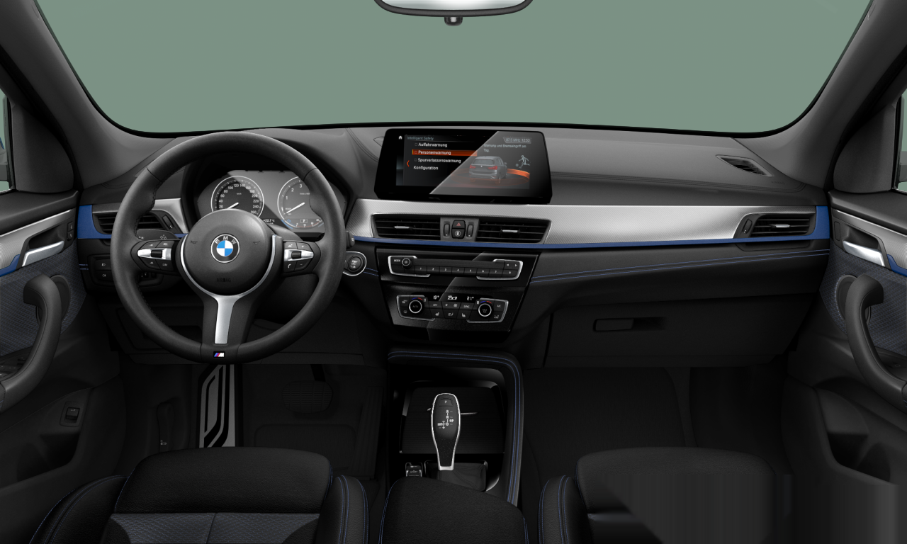 Interior of BMW X1 sDrive18i (F48 (MUE)), VIN WBA31AA0605T63272