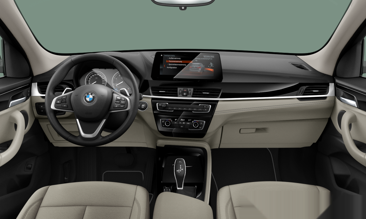 Interior of 2019 BMW X1 xDrive18d (F48 (MUE)), VIN WBA31AD0305P54293