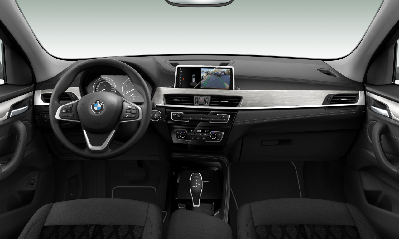 Interior of 2021 BMW X1 xDrive18d (F48 (MUE)), VIN WBA31AD0X05U39362