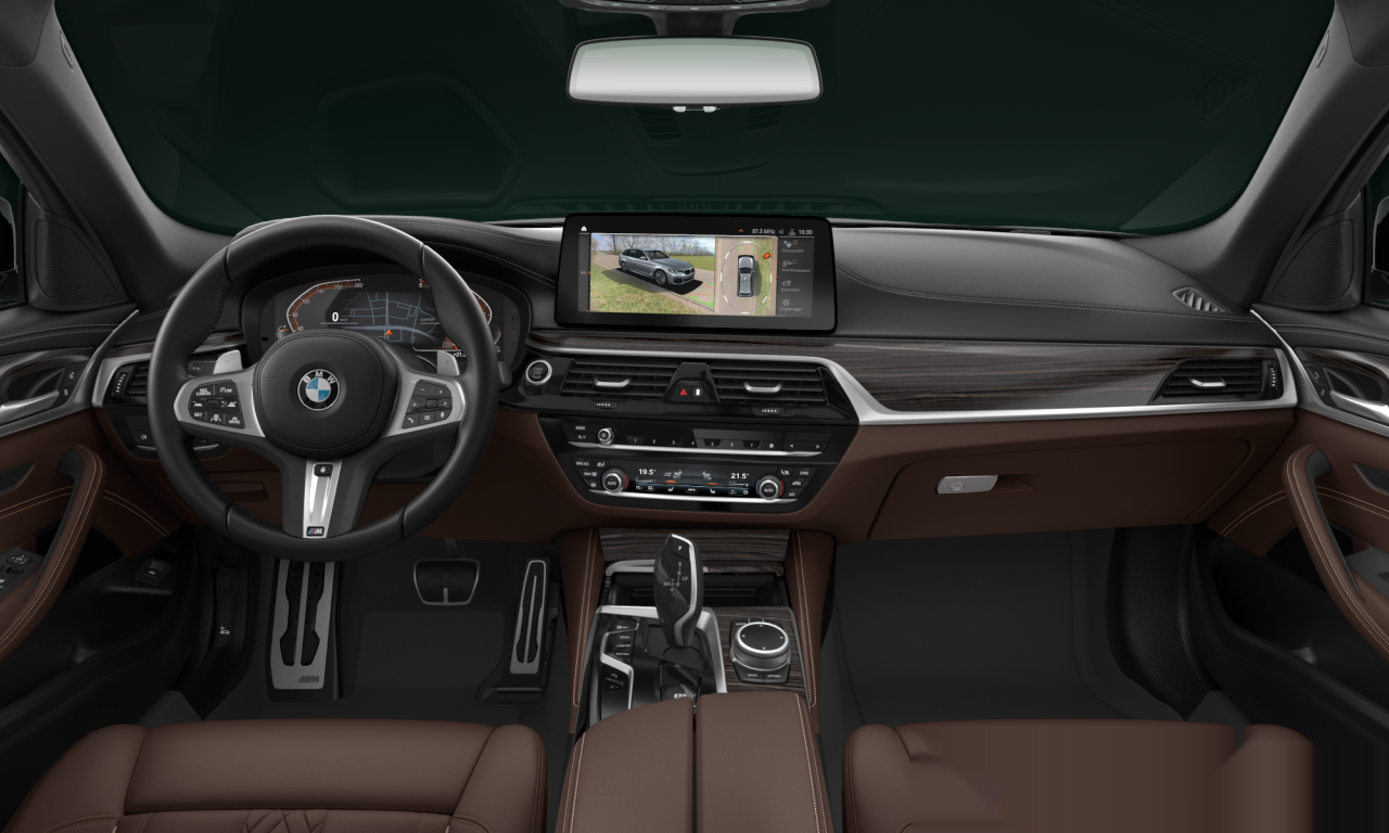 Interior of 2021 BMW 530d xDrive (G31 (MUE)), VIN WBA31AJ040CG73189