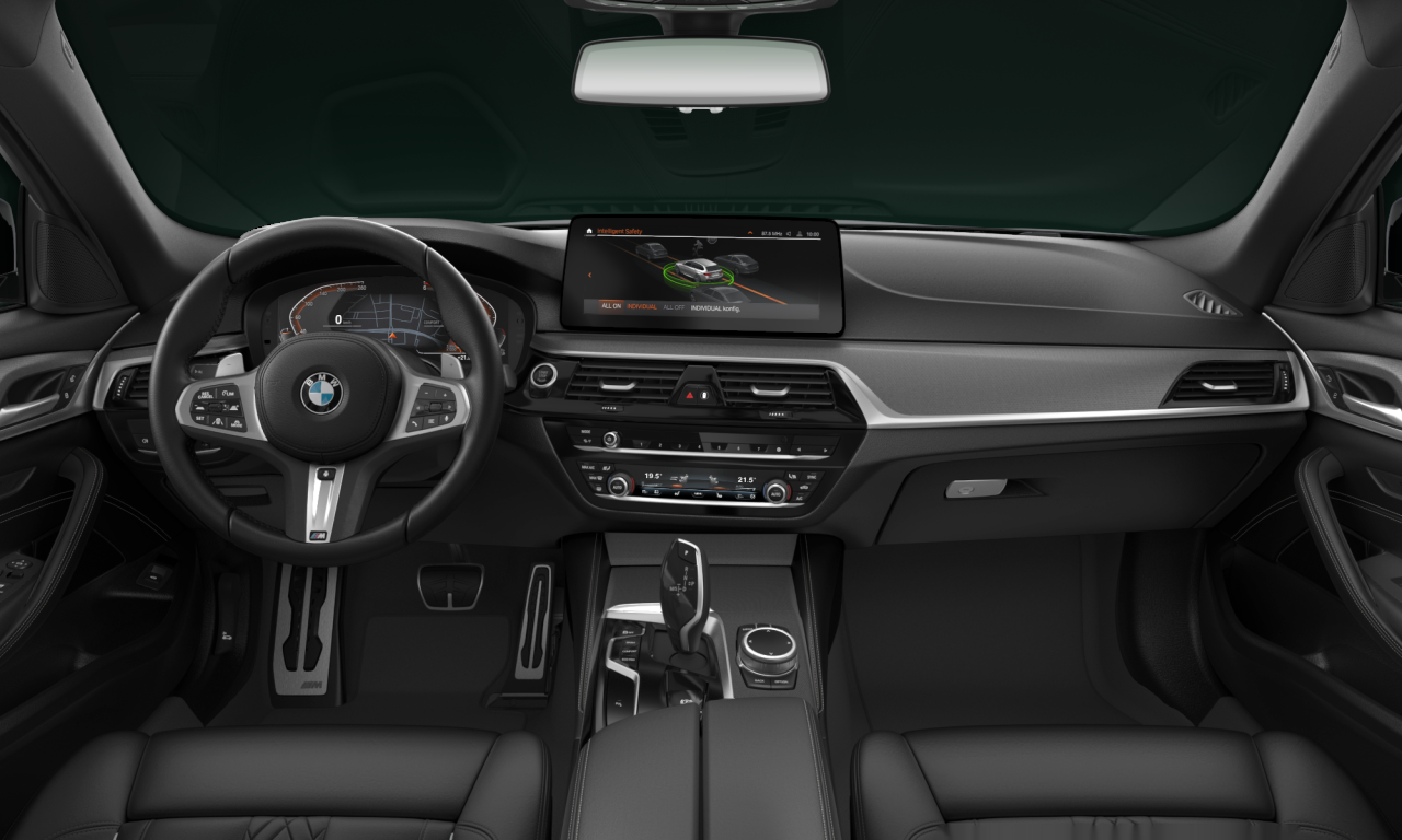 Interior of 2022 BMW 530d xDrive (G31 (MUE)), VIN WBA31AJ050CL22997