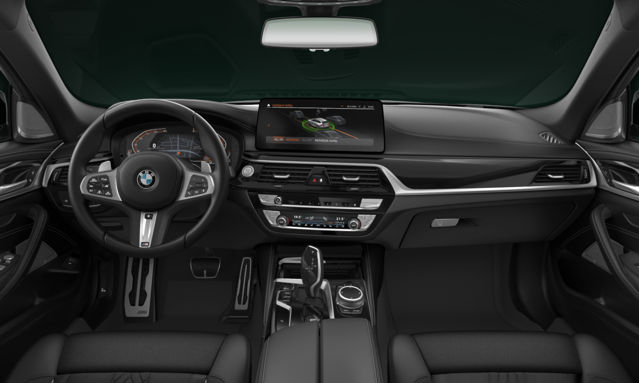 Interior of 2021 BMW 530d xDrive (G31 (MUE)), VIN WBA31AJ060CJ79011