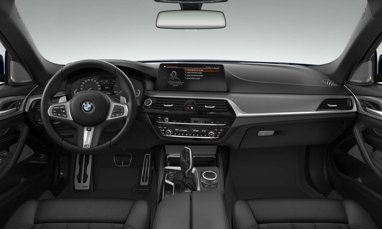 Interior of BMW 530d xDrive (G31 (MUE)), VIN WBA31AJ070CG24228