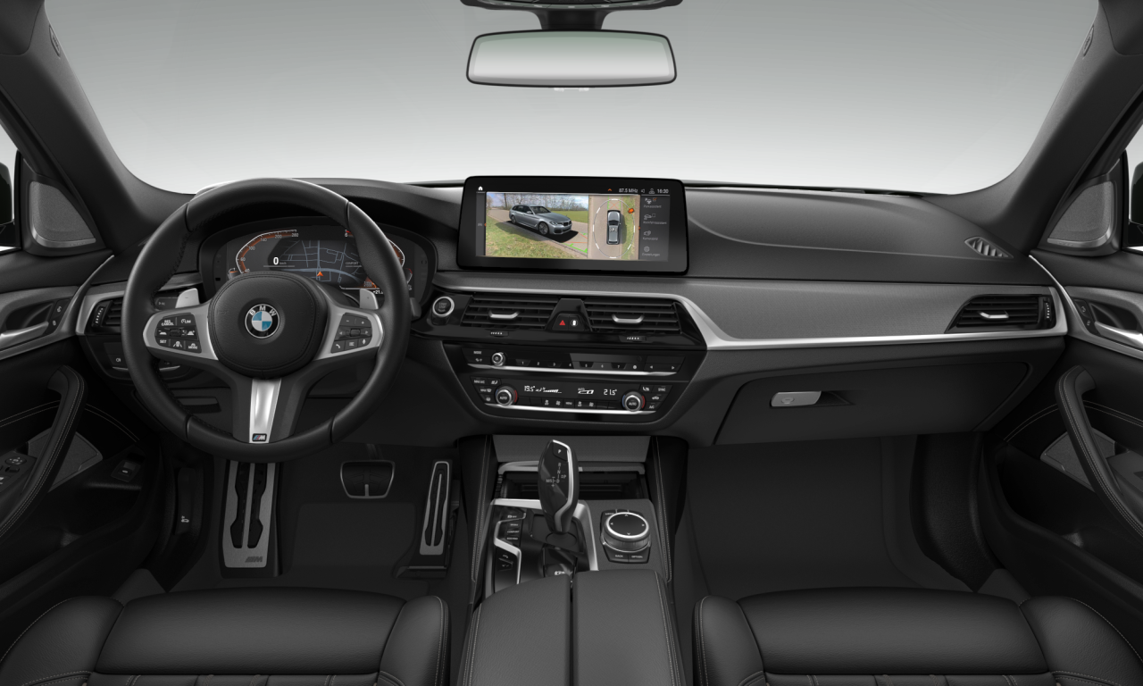 Interior of 2021 BMW 530d xDrive (G31 (MUE)), VIN WBA31AJ070CH56129