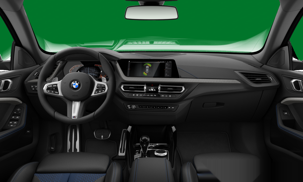 Interior of BMW 220i (F44), VIN WBA31AK04R7P88117