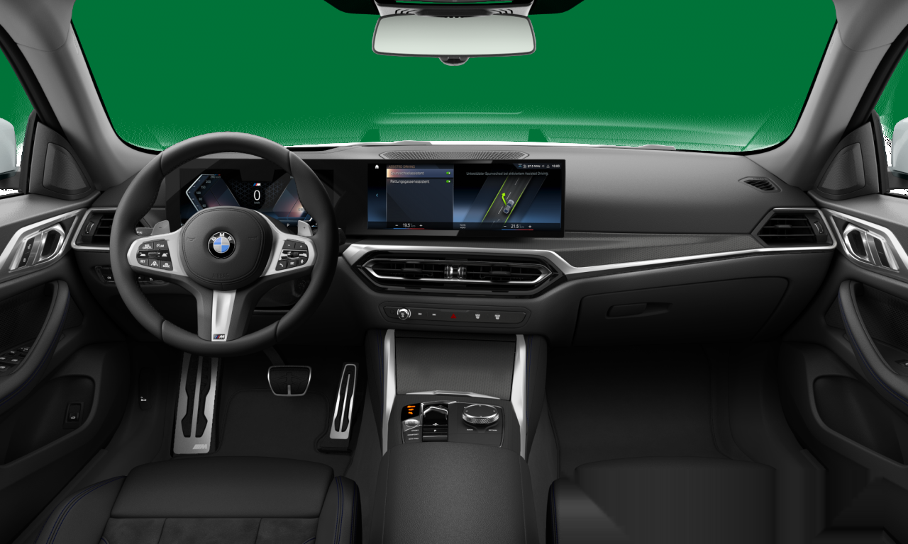 Interior of BMW 420d xDrive (G26), VIN WBA31AX010FT33811