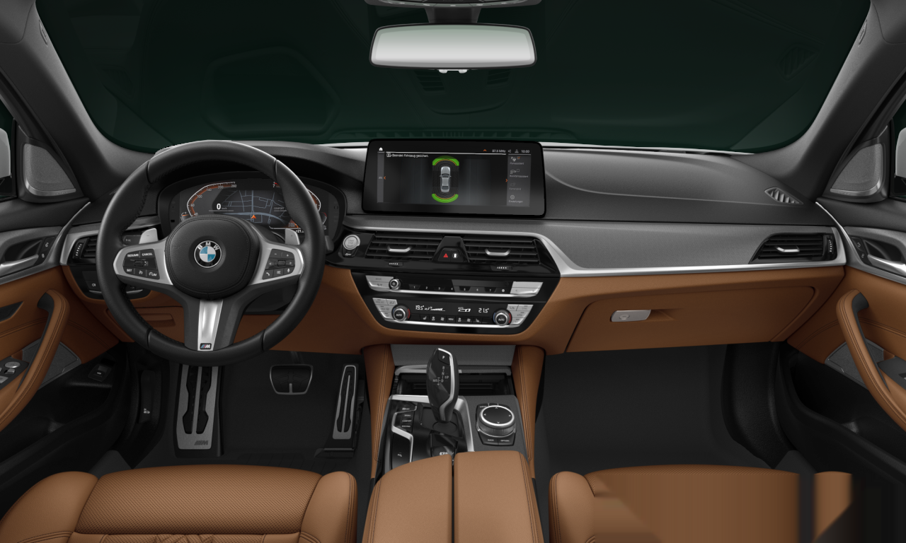 Interior of BMW 520i (G30 (MUE)), VIN WBA31BH08MWW99954