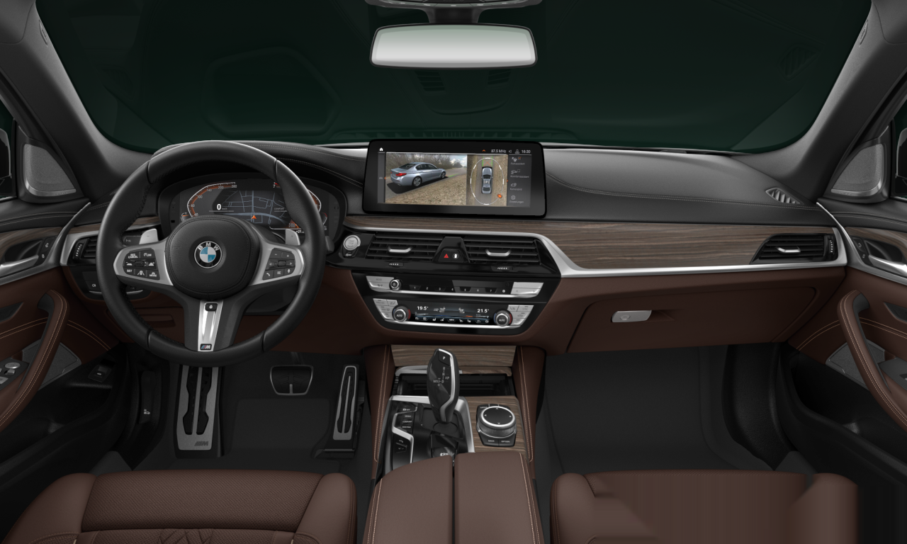 Interior of 2020 BMW 530i xDrive (G30 (MUE)), VIN WBA31BJ04MWX08157