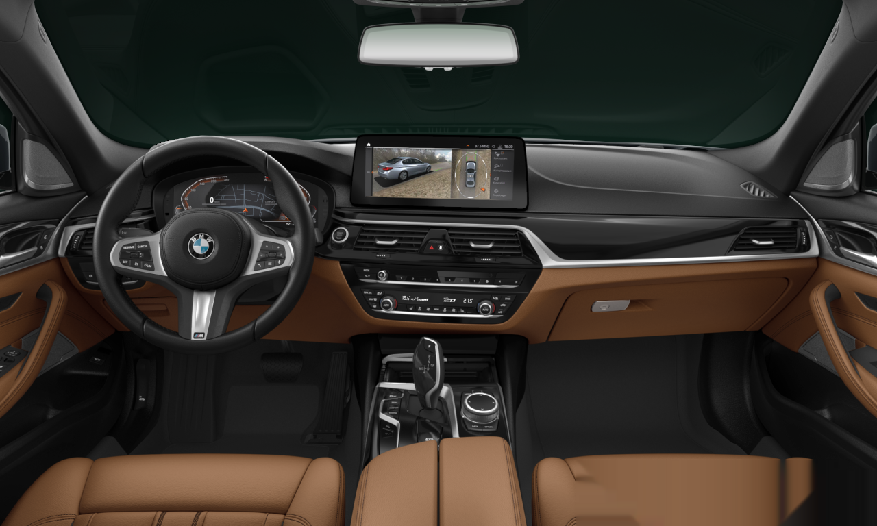 Interior of 2021 BMW 520d (G30 (MUE)), VIN WBA31BL060CH19981