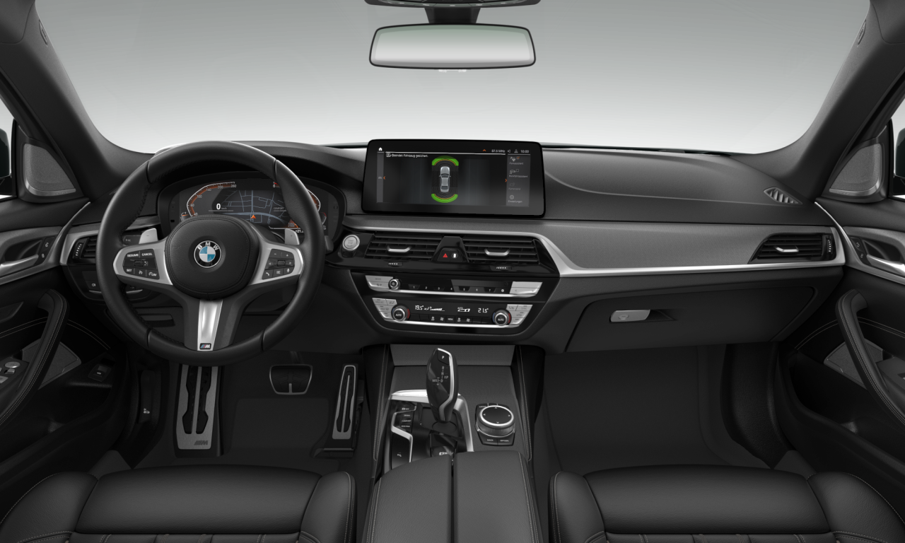 Interior of 2022 BMW 520d (G30 (MUE)), VIN WBA31BL070CL56569