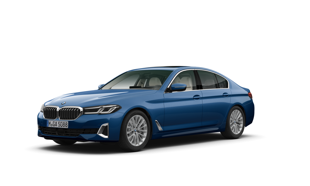 Exterior of 2021 BMW 520d (G30 (MUE)), VIN WBA31BL070WX55349
