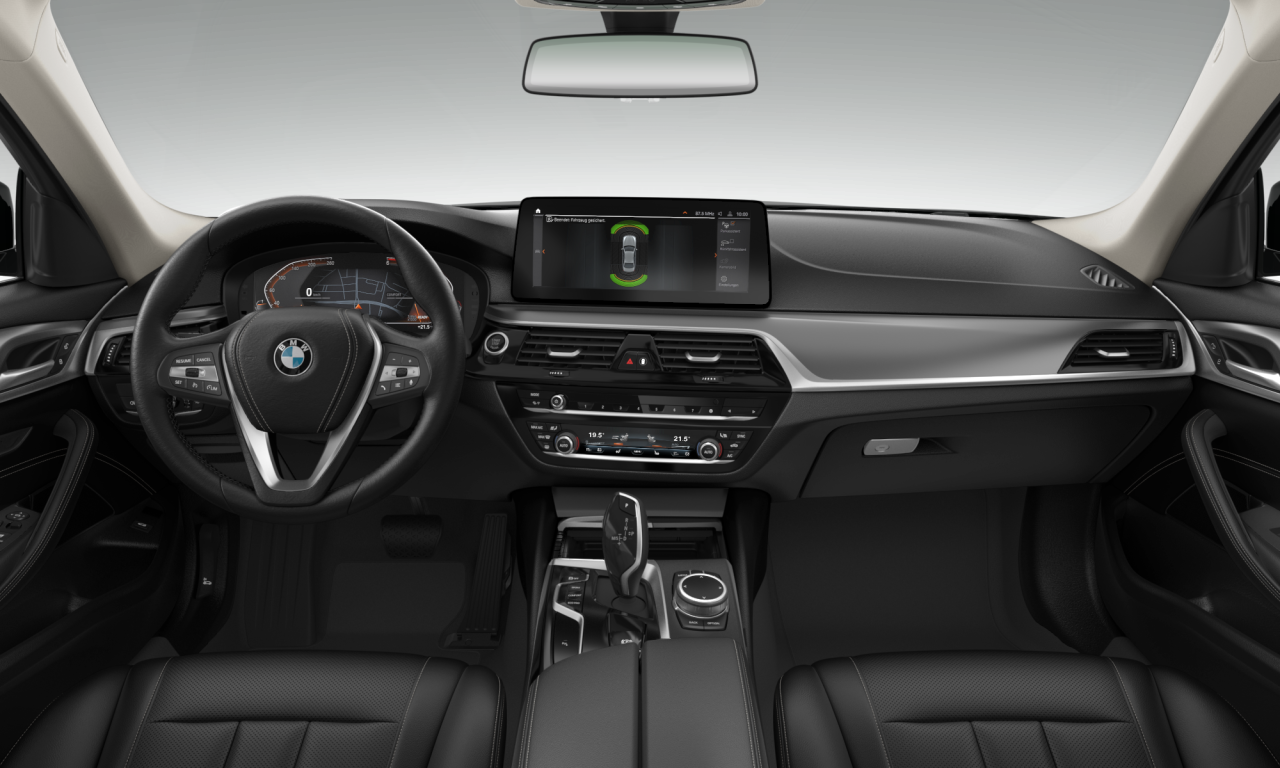 Interior of BMW 520d (G30 (MUE)), VIN WBA31BL0X0CN17397