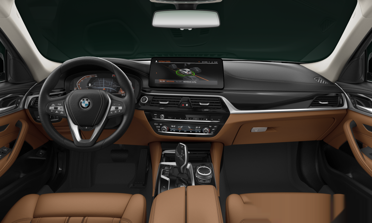 Interior of 2021 BMW 530i (G31 (MUE)), VIN WBA31BM080CG67817