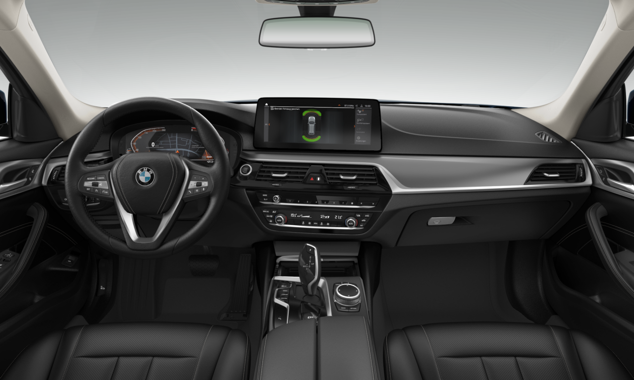 Interior of 2022 BMW 520d (G31 (MUE)), VIN WBA31BN060CM14779