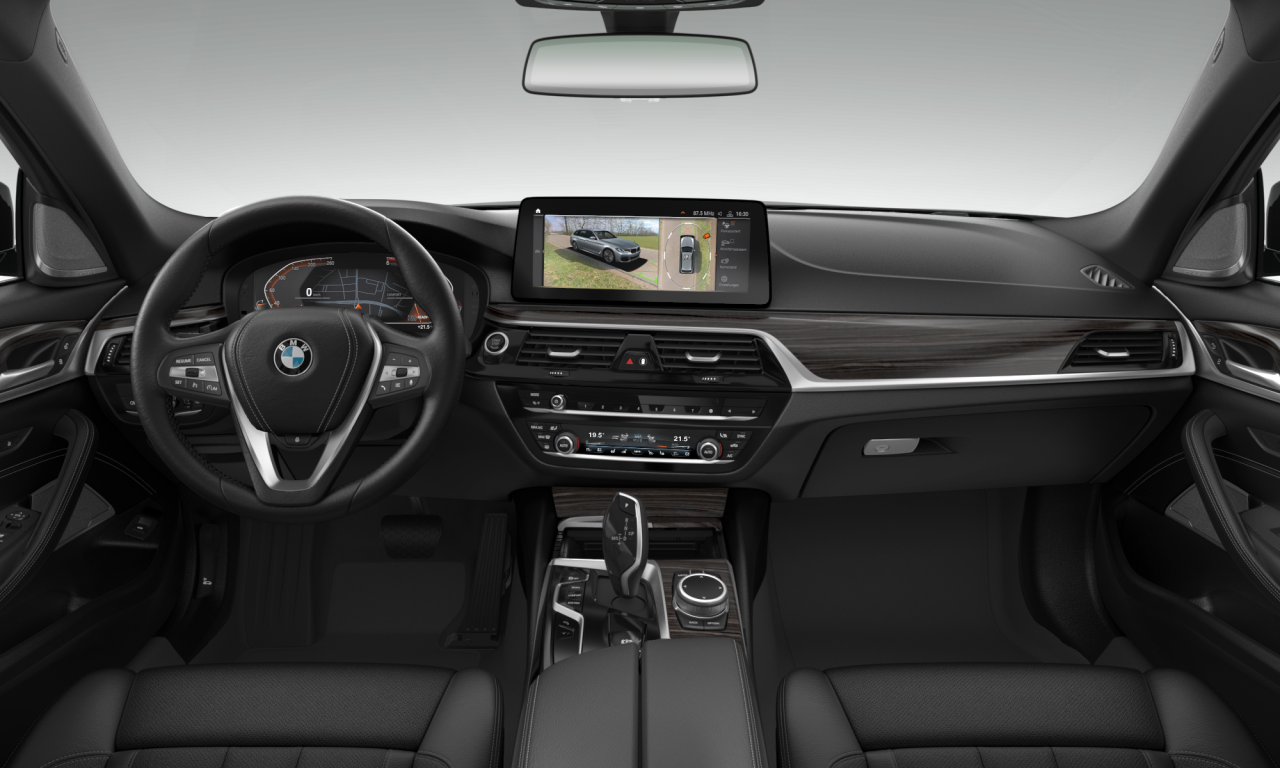 Interior of 2020 BMW 520d (G31 (MUE)), VIN WBA31BN080CF17804