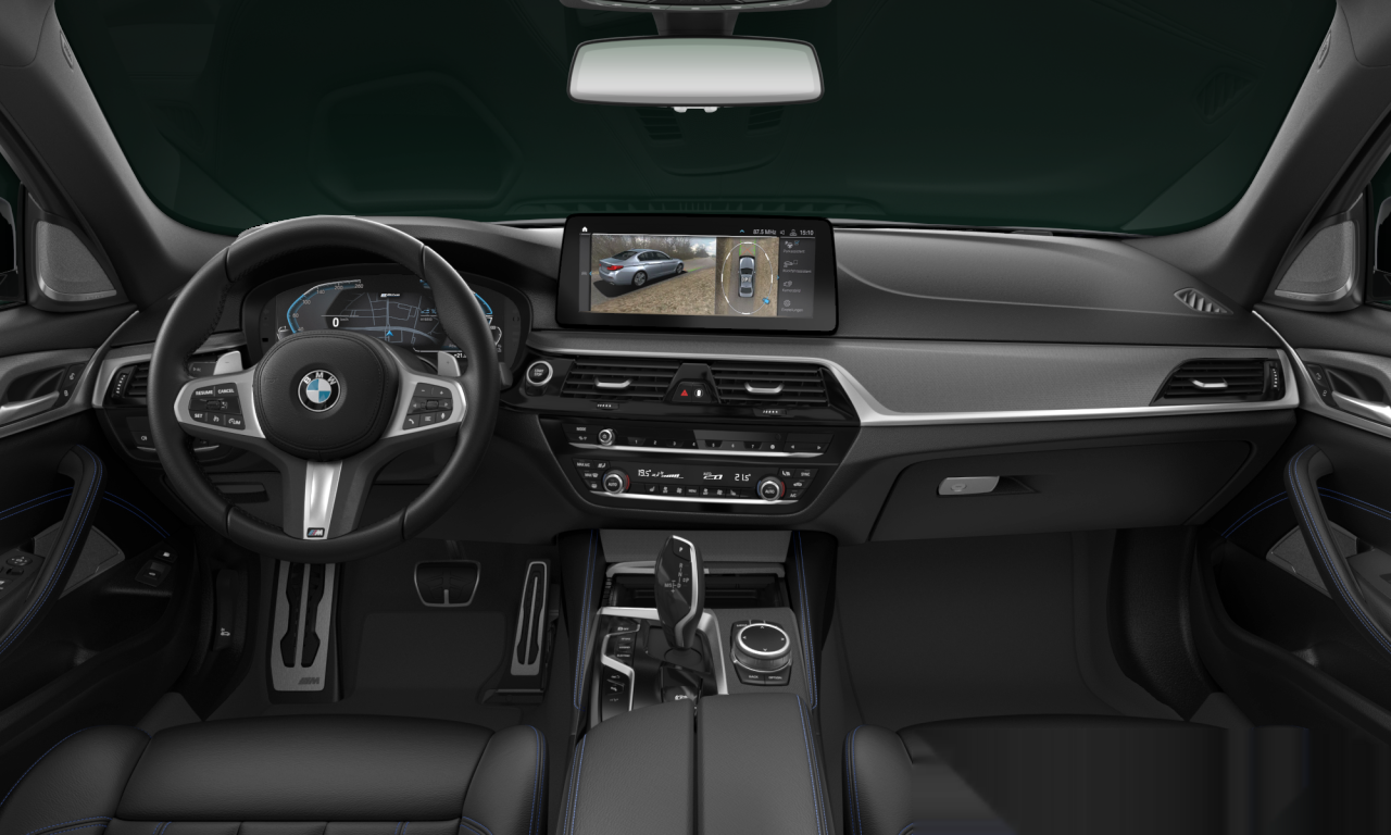 Interior of 2021 BMW 545e xDrive (G30 (MUE)), VIN WBA31CH060CH27142