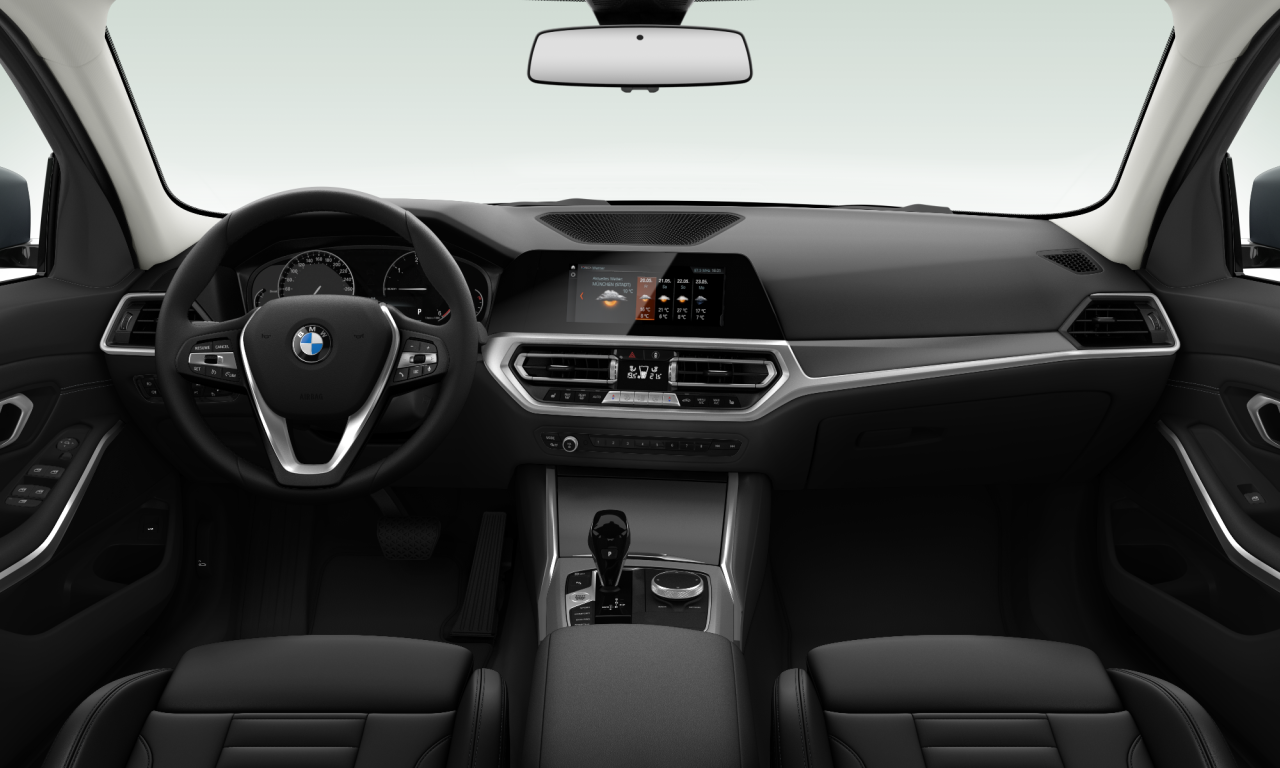 Interior of BMW 320d xDrive (G21), VIN WBA31DZ06LFK03235