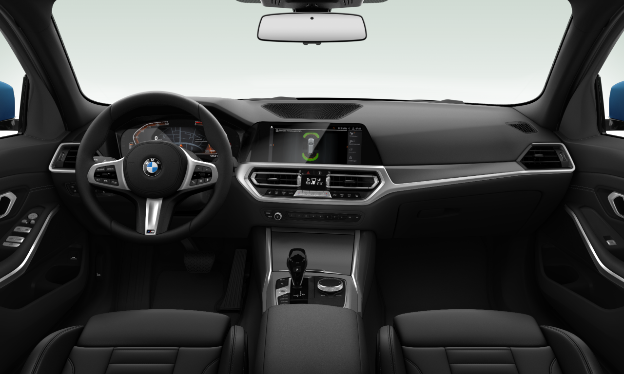 Interior of BMW 320d xDrive (G21), VIN WBA31DZ090FM23545
