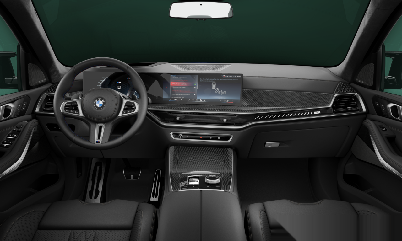 Interior of BMW X5 M60i xDrive (G05 (MUE)), VIN WBA31EU0009U39659