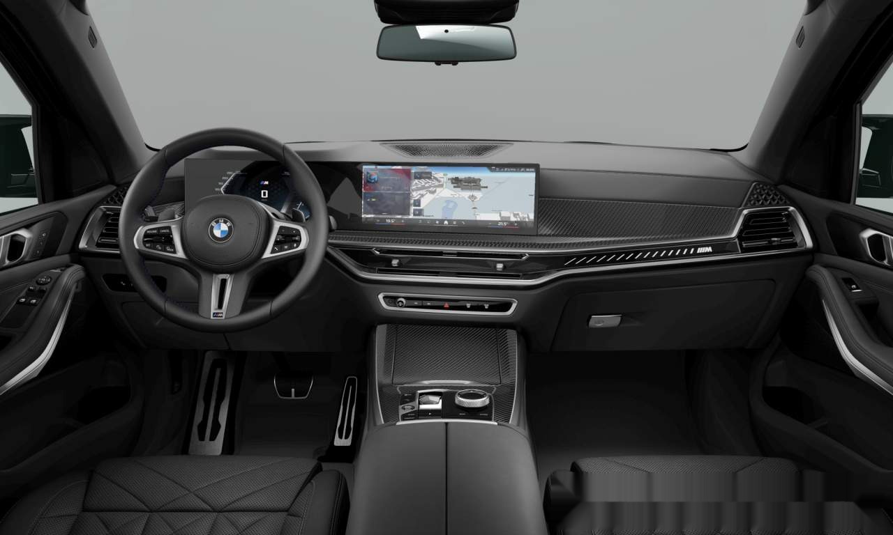 Interior of 2025 BMW X5 M60i xDrive (Sports Activity Vehicle (5 Doors)), VIN WBA31EU0509177105