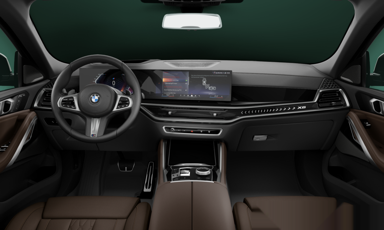 Interior of BMW X6 xDrive40i M Sport (G06 (MUE)), VIN WBA31EX06T9427595