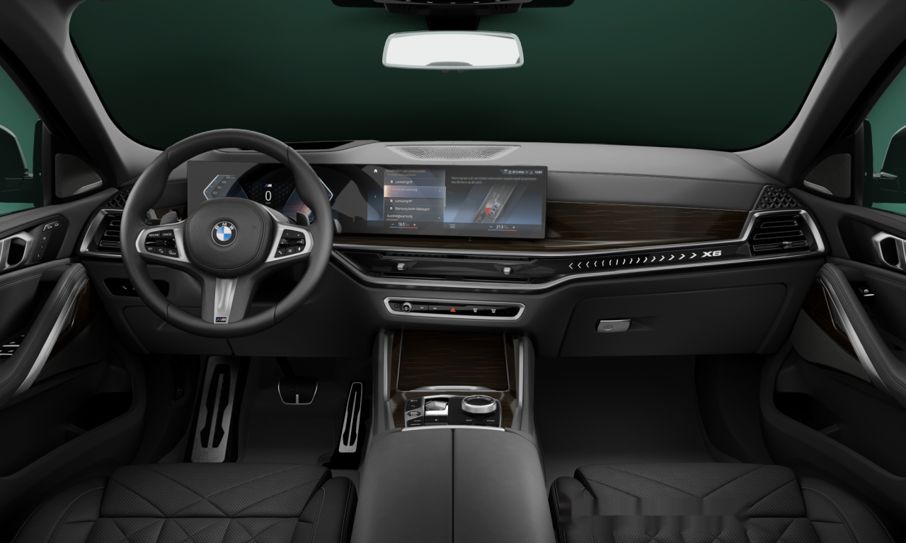 Interior of BMW X6 xDrive40i M Sport (G06 (MUE)), VIN WBA31EX0809T03775