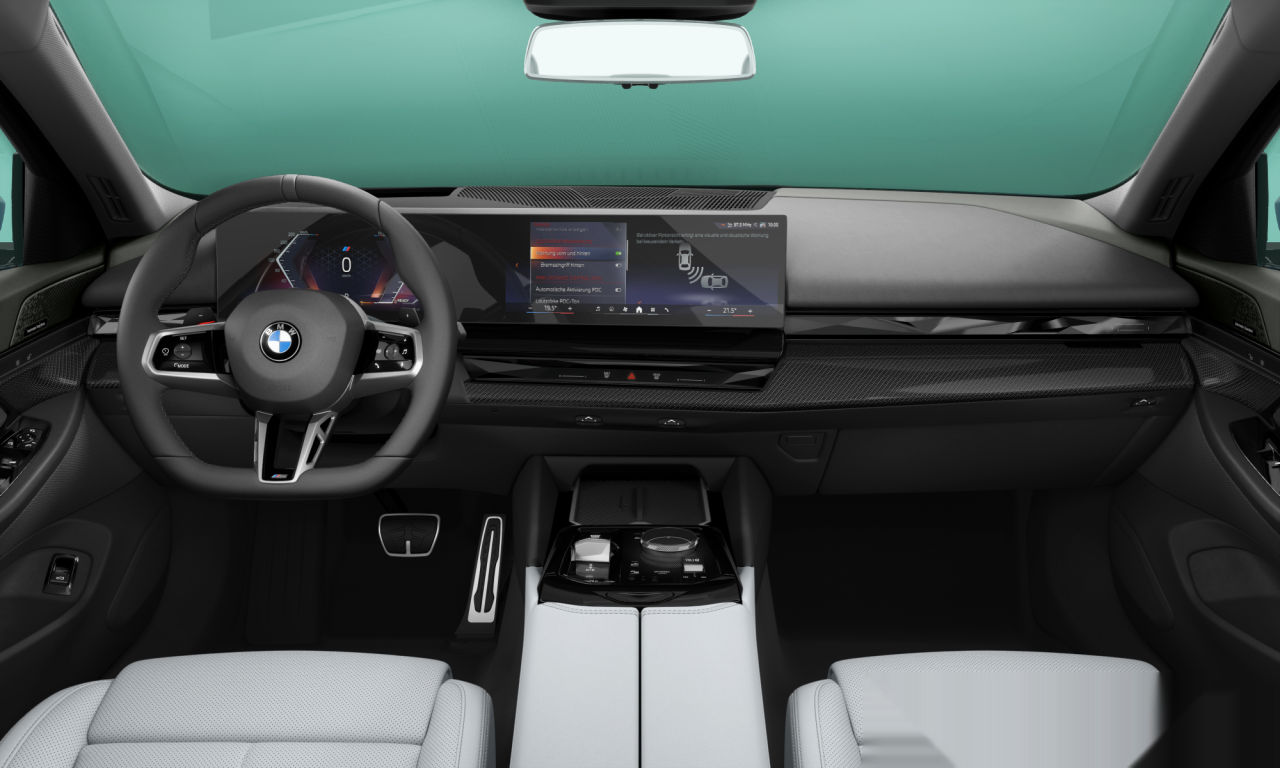 Interior of BMW 540d xDrive (G60), VIN WBA31FL000CY74479
