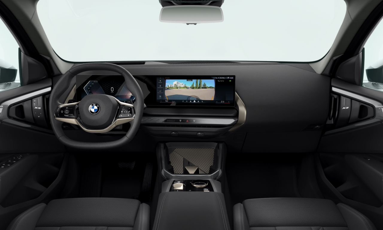 Interior of BMW X3 20 xDrive (G45), VIN WBA31GP06S9Y11418