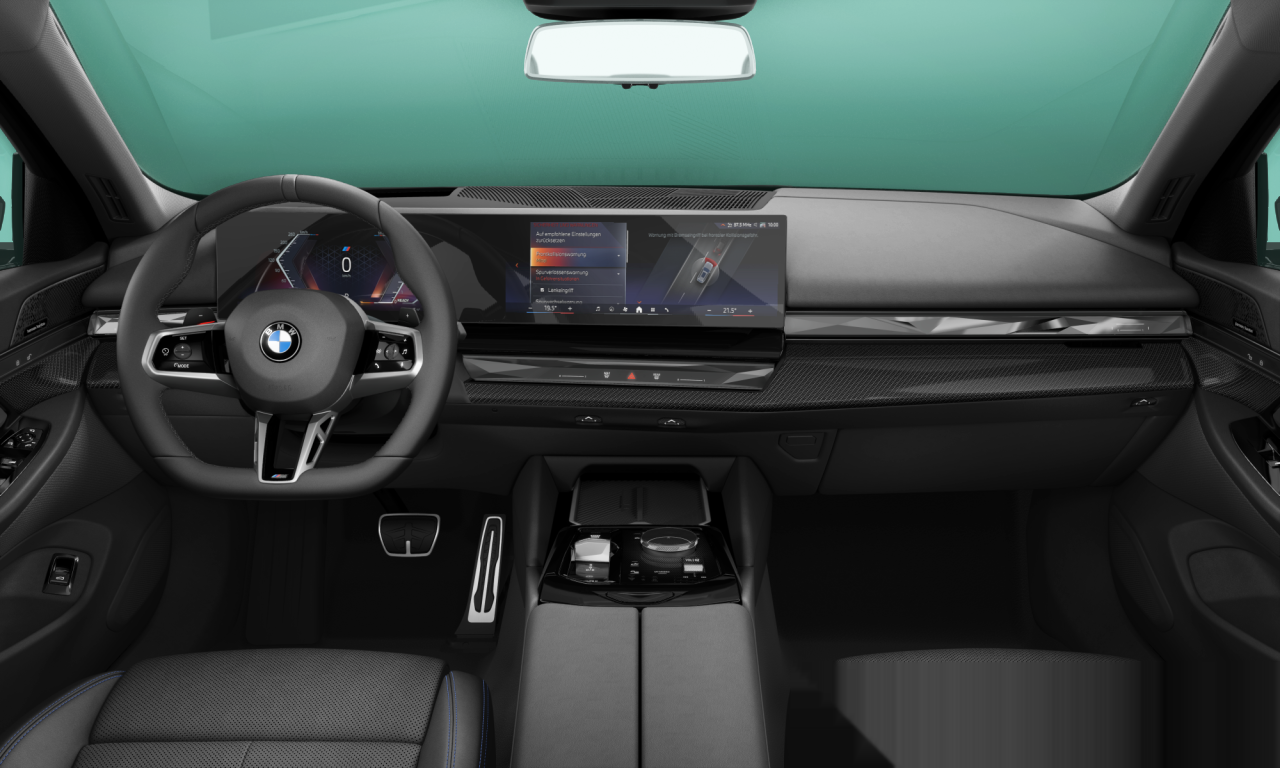 Interior of BMW 540d xDrive (G61), VIN WBA31GW0X0CV64969